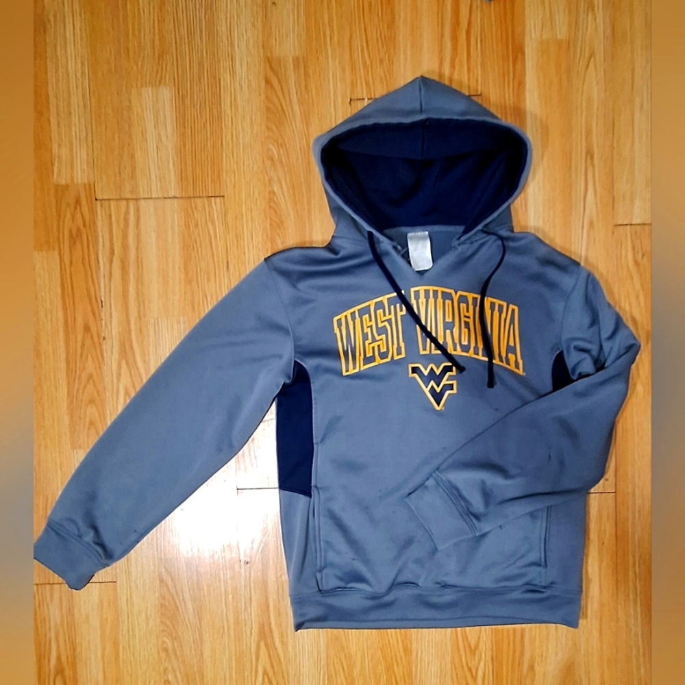 Russell Athletic West Virginia Mountaineers Hoodie Sweatshirt - (Size Men L)
